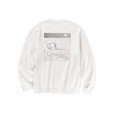 KAWS x Uniqlo Longsleeve Sweatshirt (US Sizing) Off White