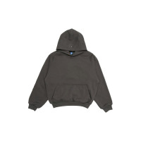 Yeezy Gap Logo Shrunken Hoodie Black