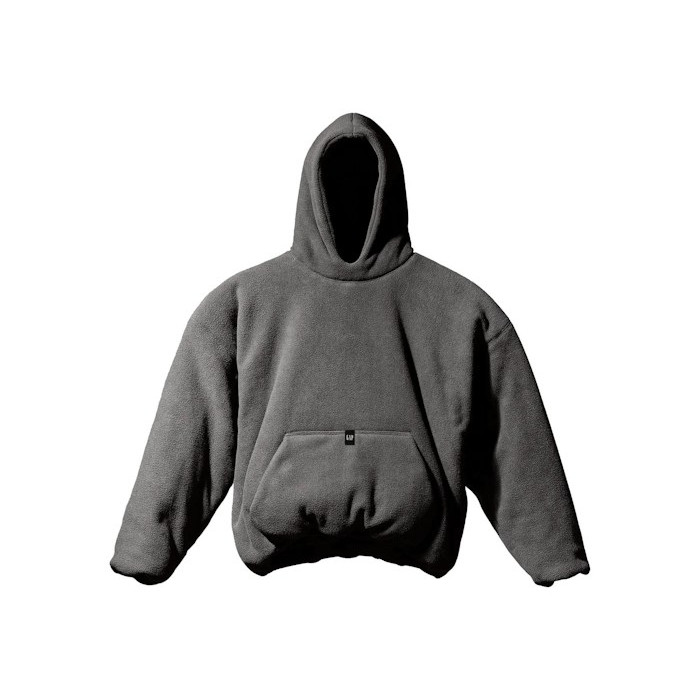 Худи Yeezy Gap Polar Fleece Padded Hoodie Dark Grey Худи Yeezy Gap Polar Fleece Padded Hoodie Dark Grey