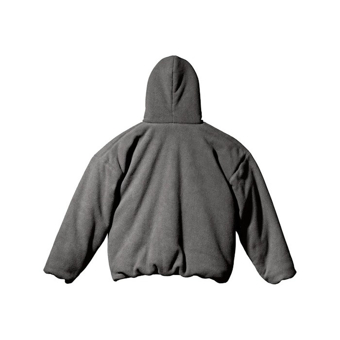 Худи Yeezy Gap Polar Fleece Padded Hoodie Dark Grey Худи Yeezy Gap Polar Fleece Padded Hoodie Dark Grey