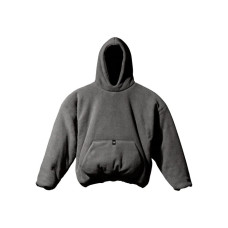 Yeezy Gap Polar Fleece Padded Hoodie Dark Grey