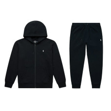 Polo Ralph Lauren Double-Knit Full-Zip Hoodie and Double-Knit Jogger Pant Set Polo Black