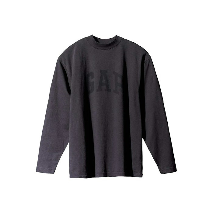 Лонгслив Yeezy Gap Dove Longsleeve Tee Black Лонгслив Yeezy Gap Dove Longsleeve Tee Black