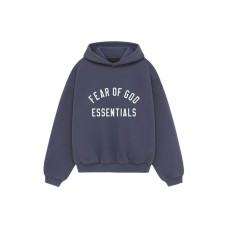 Fear of God Essentials Kids Fleece Hoodie Marine