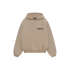 Fear of God Essentials Kids Fleece Hoodie Desert Sand