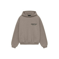 Fear of God Essentials Kids Fleece Hoodie Heather Gray