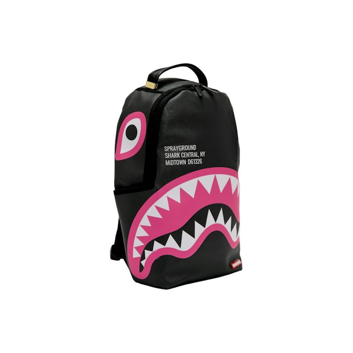 Рюкзак Sprayground Shark Central Pink DLXSV Backpack Black/Pink Рюкзак Sprayground Shark Central Pink DLXSV Backpack Black/Pink