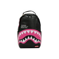 Sprayground Shark Central Pink DLXSV Backpack Black/Pink