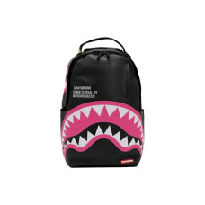 Sprayground Shark Central Pink DLXSV Backpack Black/Pink