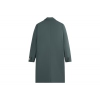 Kith 101 x Auralee Melton Chesterfield Coat Balsam Green