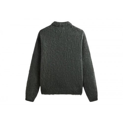 Оригинальный шмот Kith 101 x Auralee Brushed Super Kid Mohair Knit Polo Urban Chic