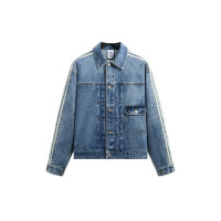Kith x adidas Messi Football Denim Jacket