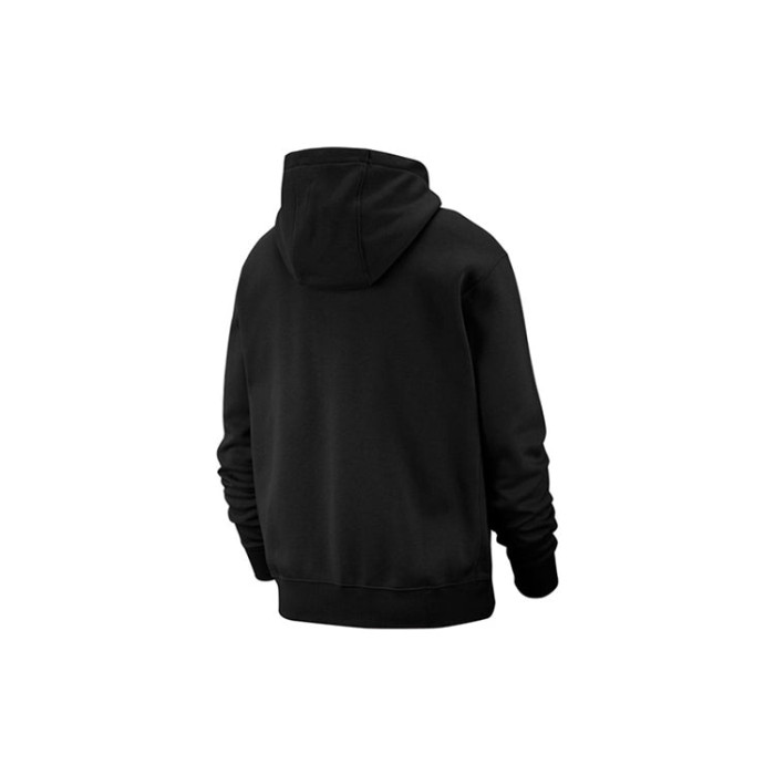Худи Nike Sportswear Club Fleece Full-Zip Hoodie Black/Black/White Худи Nike Sportswear Club Fleece Full-Zip Hoodie Black/Black/White