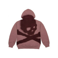 Travis Scott Cactus Jack For Mastermind Skull Zip Up Hoodie Washed Red
