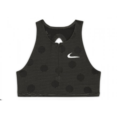 Оригинальный шмот OFF-WHITE x Nike 3 in 1 Crop Top Black Dot