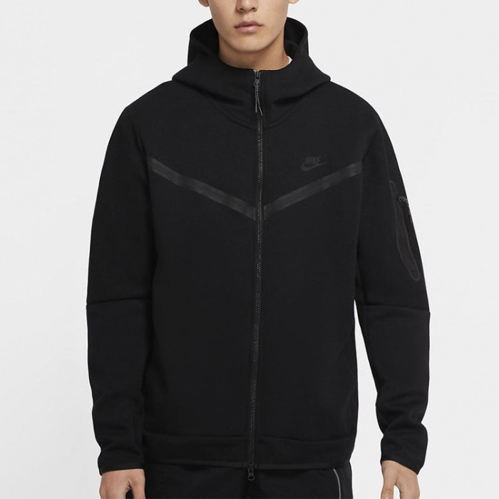Худи Nike Sportswear Tech Fleece Full-Zip Hoodie Black Худи Nike Sportswear Tech Fleece Full-Zip Hoodie Black