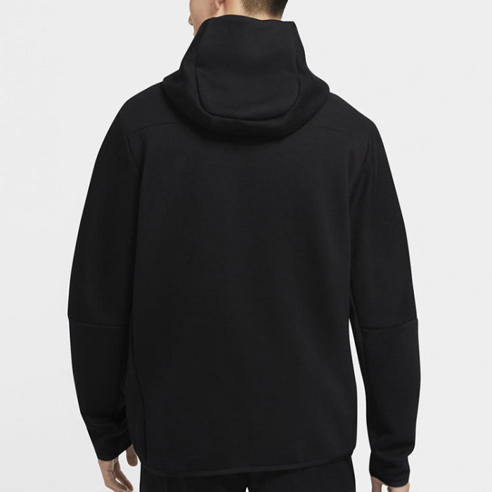Худи Nike Sportswear Tech Fleece Full-Zip Hoodie Black Худи Nike Sportswear Tech Fleece Full-Zip Hoodie Black