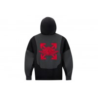 OFF-WHITE x Jordan Hoodie Hoodie (Asia Sizing) Black