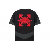 OFF-WHITE x Jordan Tee (Asia Sizing) Black