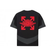 OFF-WHITE x Jordan Tee (Asia Sizing) Black