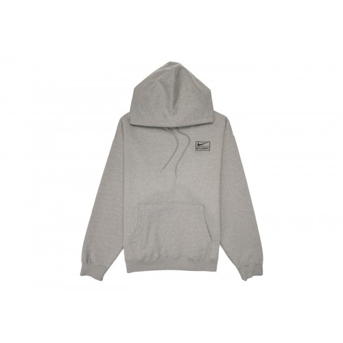 Оригинальный шмот Nike x Stussy Hoodie Grey - 70см