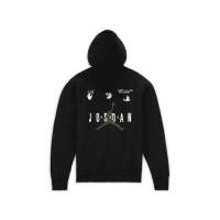 OFF-WHITE x Jordan Hoodie (Asia Sizing) Black