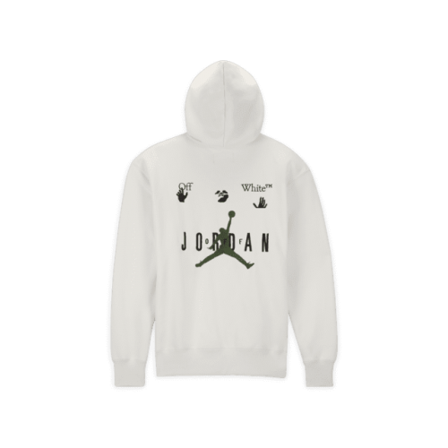 Оригинальный шмот OFF-WHITE x Jordan Hoodie (Asia Sizing) White