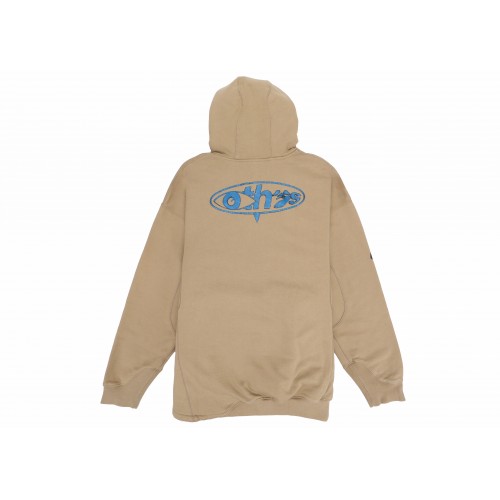 Оригинальный шмот OFF-WHITE x Nike 006 Fleece Hoodie Beige