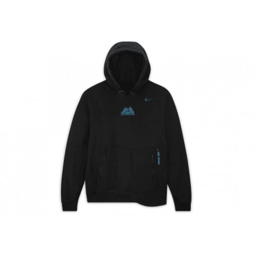 Оригинальный шмот OFF-WHITE x Nike 006 Fleece Hoodie (Asia Sizing) Black - 70см