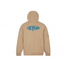 OFF-WHITE x Nike 006 Fleece Hoodie (Asia Sizing) Beige