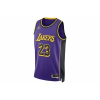 Nike NBA Los Angeles Lakers Statement Edition LeBron James Jersey Field Purple