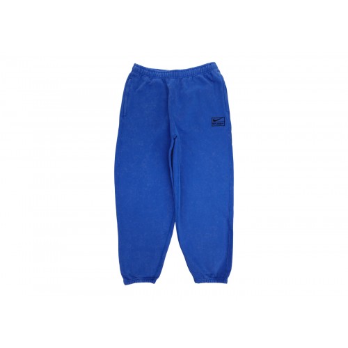 Оригинальный шмот Nike x Stussy Acid Wash Sweatpants Blue - 70см