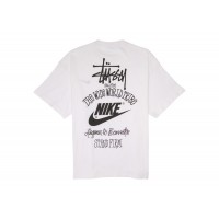 Nike x Stussy The Wide World Tribe T-Shirt White