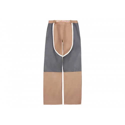 Оригинальный шмот Jordan x Travis Scott Cactus Jack Womens Leather Pants Archaeo Brown