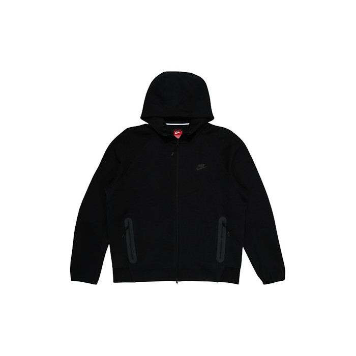Худи Nike Sportswear Tech Fleece Windrunner Full-Zip Hoodie Black/Black Худи Nike Sportswear Tech Fleece Windrunner Full-Zip Hoodie Black/Black