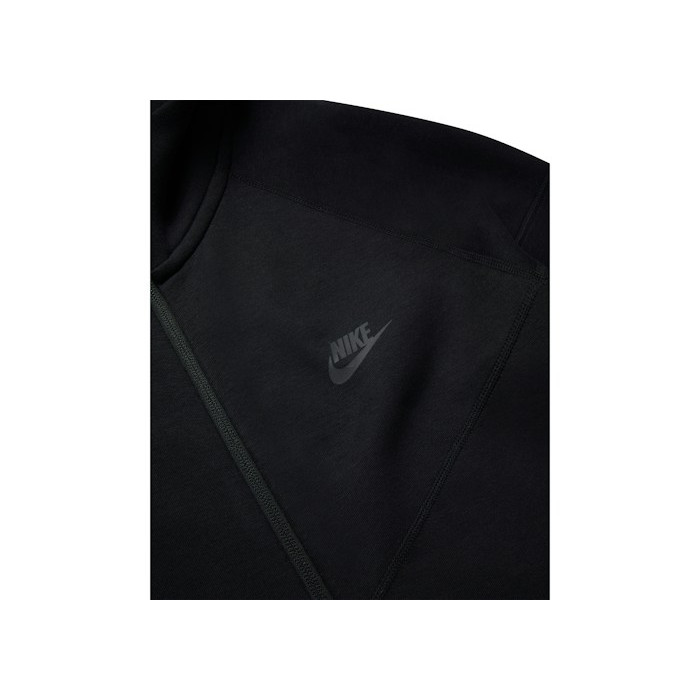 Худи Nike Sportswear Tech Fleece Windrunner Full-Zip Hoodie Black/Black Худи Nike Sportswear Tech Fleece Windrunner Full-Zip Hoodie Black/Black