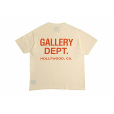 Gallery Dept. Souvenir T-Shirt Cream/Orange