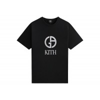 Kith x Giorgio Armani Tee Black