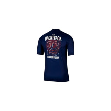 Nike PSG 2025/26 Home Stadium Jersey (Champions of Europe 2026 Print) Navy
