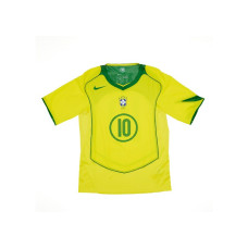 Nike Total 90 Brazil Ronaldinho 2004 Reissue Jersey Opti Yellow/Apple Green