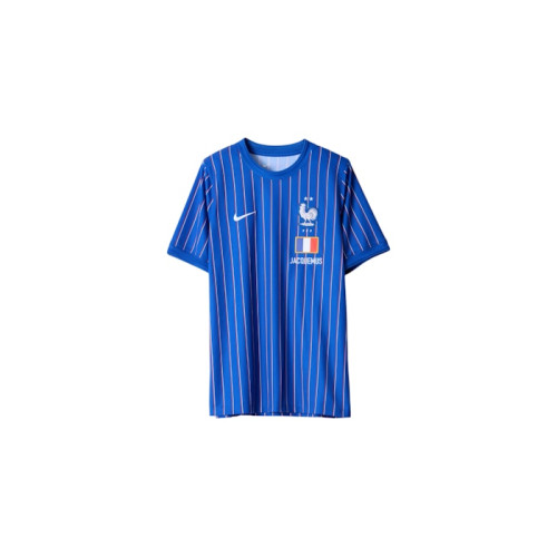 Nike x Jacquemus x France Pre Match Jersey Blue Stripe