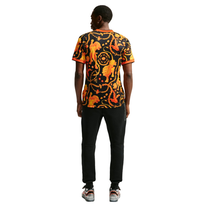 Джерси Nike x Patta Netherlands Academy Pro Lion Jersey Black/Orange Джерси Nike x Patta Netherlands Academy Pro Lion Jersey Black/Orange
