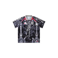 Palace x Nike England Dri-FIT Football Jersey Pewter Grey/Bright Crimson