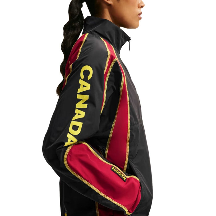 Куртка Nike x NOCTA Canada X2 World Cup 2026 Soccer O-Can Northstar Nylon Track Jacket Black Куртка Nike x NOCTA Canada X2 World Cup 2026 Soccer O-Can Northstar Nylon Track Jacket Black