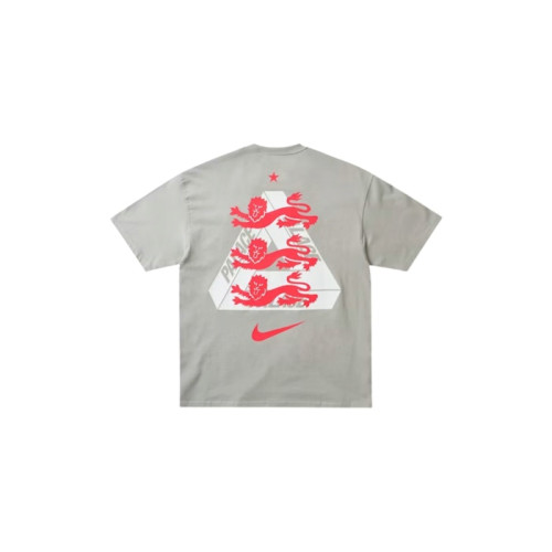 Palace x Nike England T-Shirt Pewter Grey