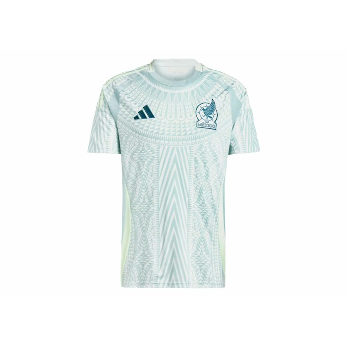 Джерси adidas Mexico 24 Away Jersey Linen Green Джерси adidas Mexico 24 Away Jersey Linen Green