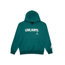 Jordan Jalen Hurts Love Hurts Pullover Fleece Hoodie Sport Teal