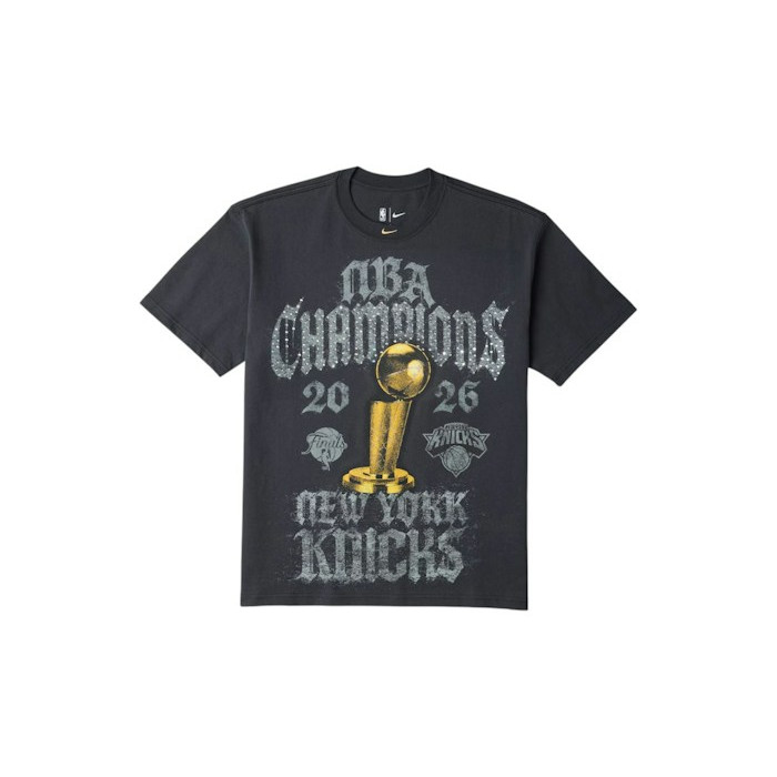 Футболка Nike New York Knicks 2026 NBA Finals Champions Authentic On Court T-shirt Grey Футболка Nike New York Knicks 2026 NBA Finals Champions Authentic On Court T-shirt Grey