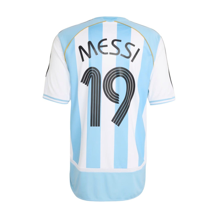 Джерси adidas Argentina Home 2006 Messi Jersey White/Clear Blue Джерси adidas Argentina Home 2006 Messi Jersey White/Clear Blue