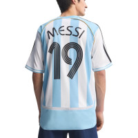 adidas Argentina Home 2006 Messi Jersey White/Clear Blue